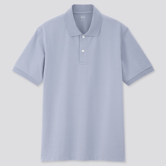 UNIQLO Men's Dry Pique Short Sleeve Polo Shirt - Picture 1 of 3